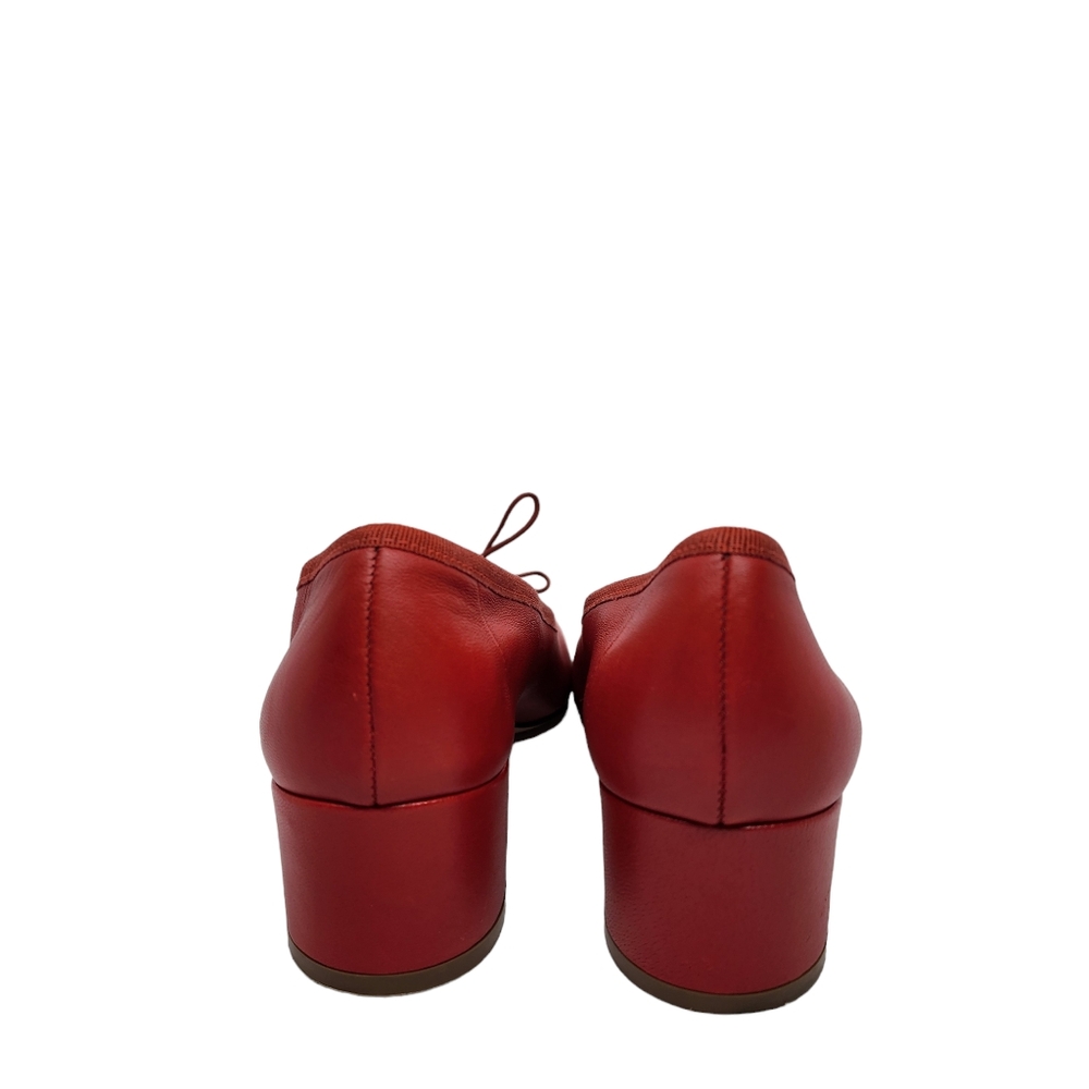 J. Crew Red Flats with Bow Detail - Picture 5 of 10